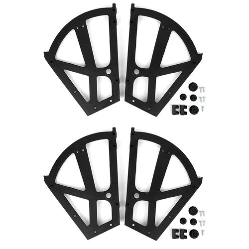 Shoe Drawer Hinge, Shoe Rack Hinges, 4 Set Home Furniture Shoes Drawer Cabinet Hinge Flip Plate Frame Turning Rack Accessory