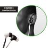 TECHMADE Juventus Edition Earphone, Microphone and Function Button, Black