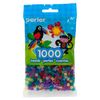 Perler Fuse Bead Set 3-Pack Bundle, Glitter, Metallic, Glow-in-The-Dark 3 Pack