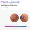 Blackhead Remover Tool,JOLIFILE 3 Pcs Pimple Popping Kit,Removing Spot Extractor Tools for Nose Facial Popper Whitehead-Colorful…