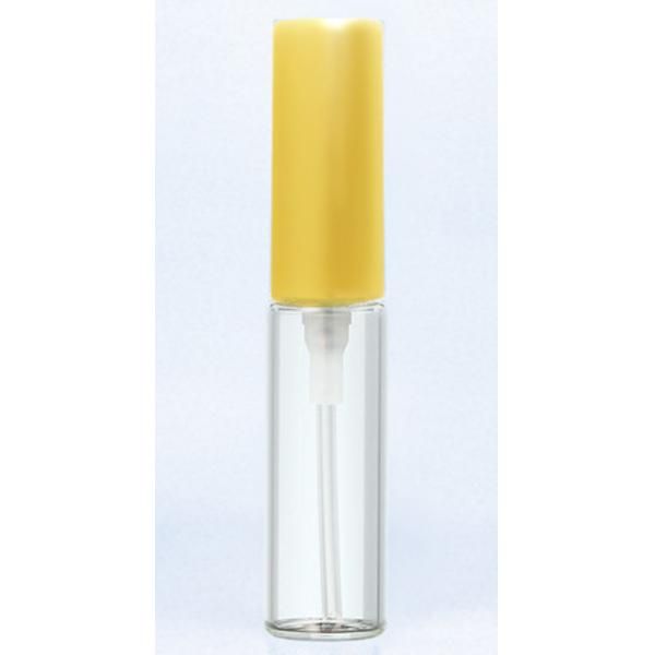 Yamada Atomizer Perfume Glass Atomizer Simple 45501 Clear Bottle/Cap Pearl Gold 4ml YAMADA ATOMIZER