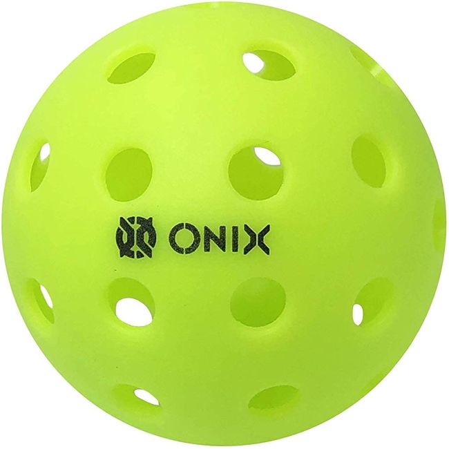 Onix Pure 2 Outdoor Pickleball Balls Specifically Designed and Optimized for Pickleball Neon Green 3-Pack