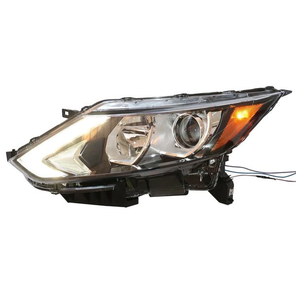 Halogen Headlight, for 2017 2018 2019 Nissan Rogue Sport (Driver Side (Left))