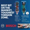 BOSCH SDMS24 24-Piece Assorted Impact Tough Screwdriving Custom Case System Set for Screwdriving Applications
