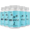 ReNerve- Brain & Nerve Support- 5 Bottles- 300 Capsules