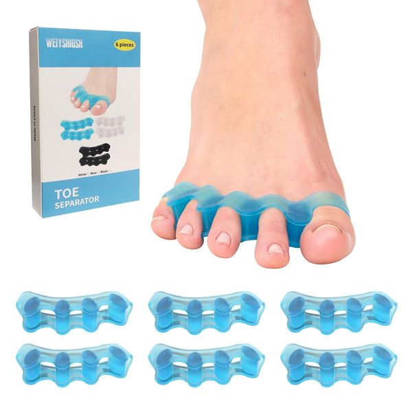 6 Pack Toe Separator Female Bunion Corrector To Restore Toes To Origin For Wo...