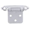 20 Pairs Kitchen Cabinet Hinges Self Closing Face Mount Cupboard Door Hinges 