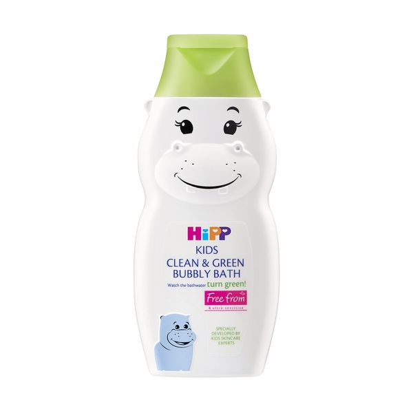 HiPP Kids Bubble Bath Clean & Green Hippo, 300ml