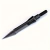 JIANZD 12pcs Vintage Armor-Piercing Arrows with Triangular Willow Leaf Replaceable Heads Boxed