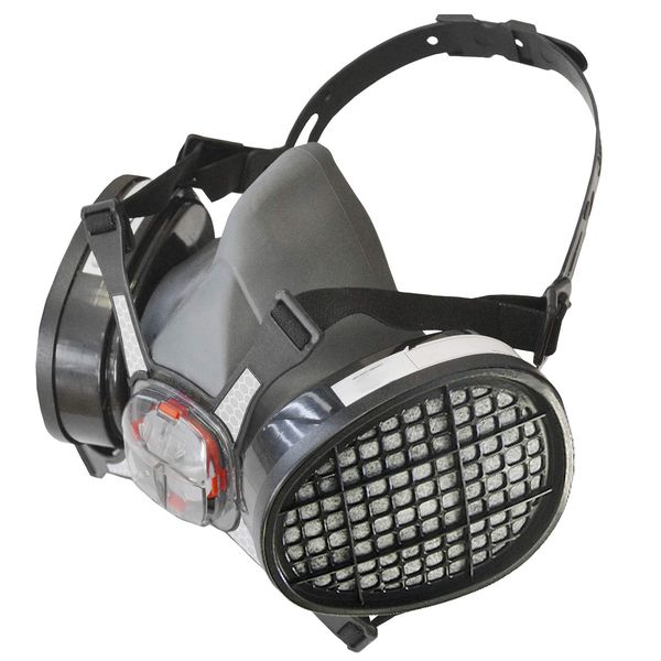 Scan PPERESPA1 Twin Half Mask Respirator Plus A1 Refills
