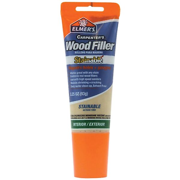 All Purpose Carpenter'S Wood Filler, Easy Cleanup, Stainable, 3.25-Ounce (E887Q)