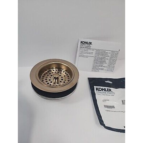 Kohler Duostrainer Sink Drain Vibrant Brushed Bronze, 8799-BV