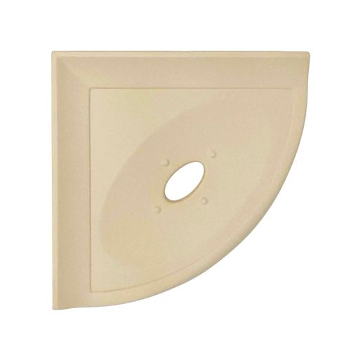 Questech 5" Soap Dish, Corner Shelf for Inside Shower, Retrofit Shower Organizer for Tiled Walls, Corner Soap Holder Bathroom Accessories, Metro Flatback, Sand Matte