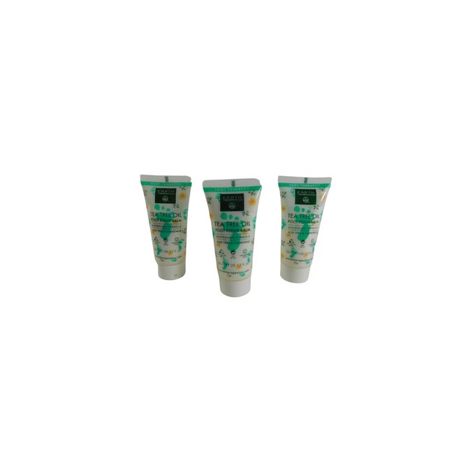 Earth Therapeutics Tea Tree Oil Foot Therapy Repair Balm Travel Size 3 Pack