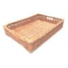 Tablett Buffettablett, Serviertablett, Thekentablett aus gesottener Weide, ca. 60cm x 41cm x 11cm