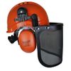 Chainsaw Safety Helmet/Hard Set & Small Gloves
