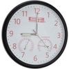 SPI 91-284-0 Indoor Wall Clock with Thermometer & Hygrometer: 9" Diameter