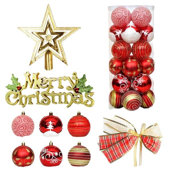 iikuru Christmas Ornaments Set Christmas Tree Ornaments Tree Ornaments Decor Home Decor ya185