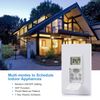 DEWENWILS Indoor in Wall Timer Switch for Lights,Fans,7 Day 7 ON/Off Settings 