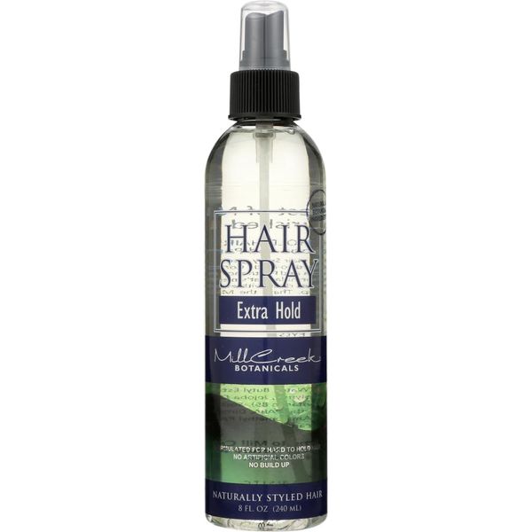 MILL CREEK HAIR SPRAY,EXTRA HOLD, 8 FZ