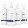 Dove Deep Moisture Hand Wash For Clean and Softer Hands Cleanser That Washes Away Dirt 13.5 Fl Oz (Pack of 4)