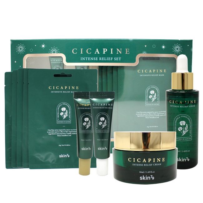 SKIN79 Cica Pine Intense Relief with  Centella Asiatica Skincare Set