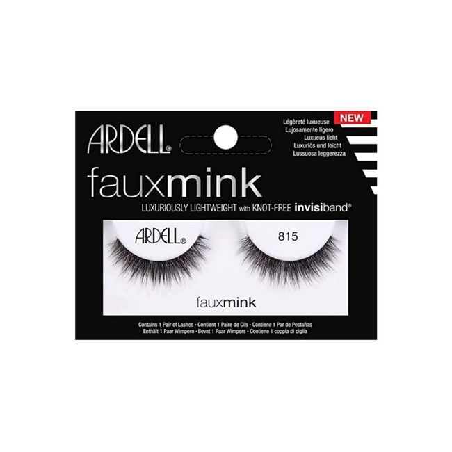 Ardell Faux Mink 815, Black, 1 Count