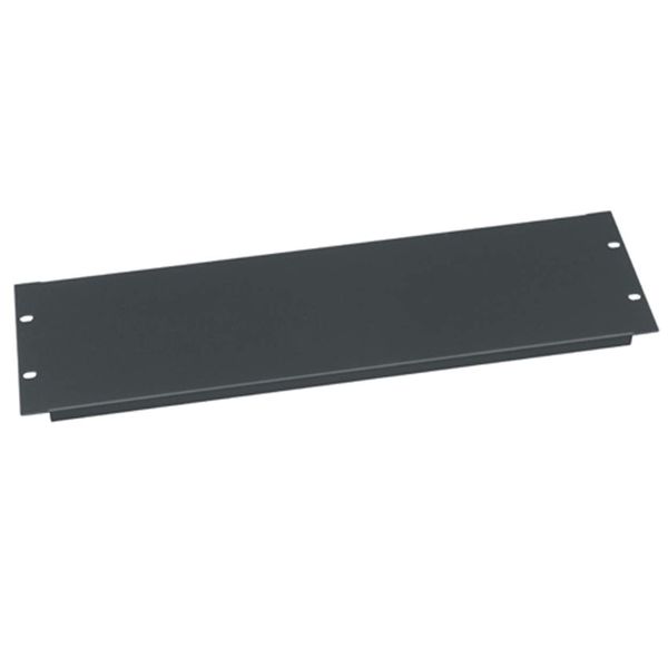 Middle Atlantic 3 RU Flanged Econo Blank in Black