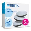 BRITA MicroDisc pro 5, Gray, 5 Items