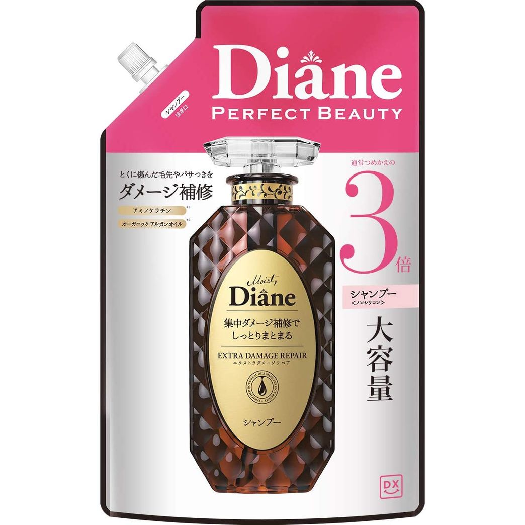 Floral & Berry Scent Diane DX Extra Damage Repair Refill 1000 ml Shampoo