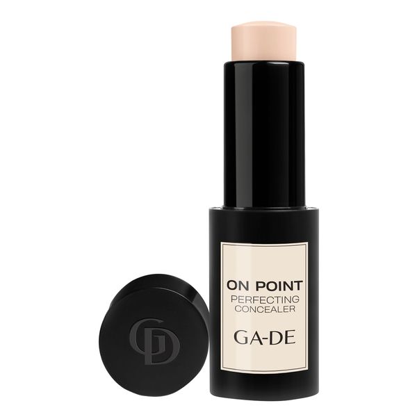 GA-DE On Point Perfecting Concealer Stick, 49 - Concealer for Dark Circles, Evens Skin Tone, Moisture Retention - Ideal for All Skin Types - 0.15 oz