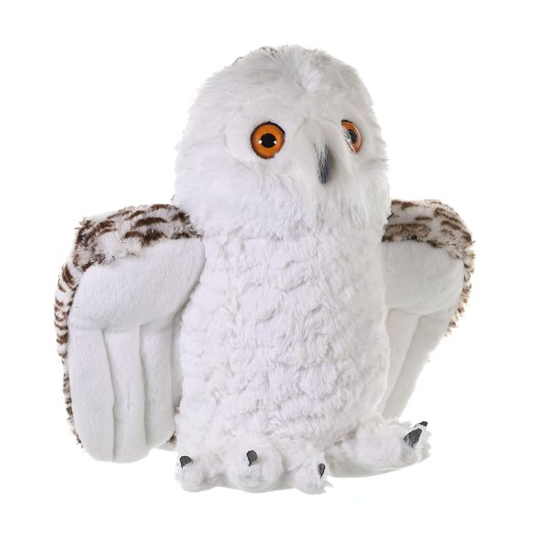 Wild Republic Snowy Owl Plush, Stuffed Animal, Plush Toy, Gifts for Kids, Cuddlekins, 12 Inches