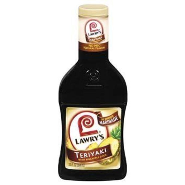 Lawry's, Teriyaki with Pineapple Juice Marinade & Sauce, 12oz Bottle (Pack of 3)