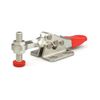 DESTACO 205-S Series 205 Horizontal Hold Down Clamp, Flanged Base, Solid Bar