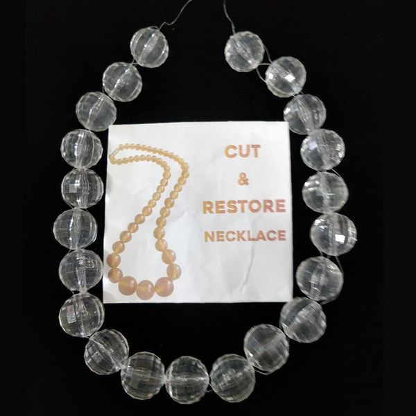 MilesMagic Magician's Cut & Restore Necklace Beads from Thread Link Unlink Real Magic Trick