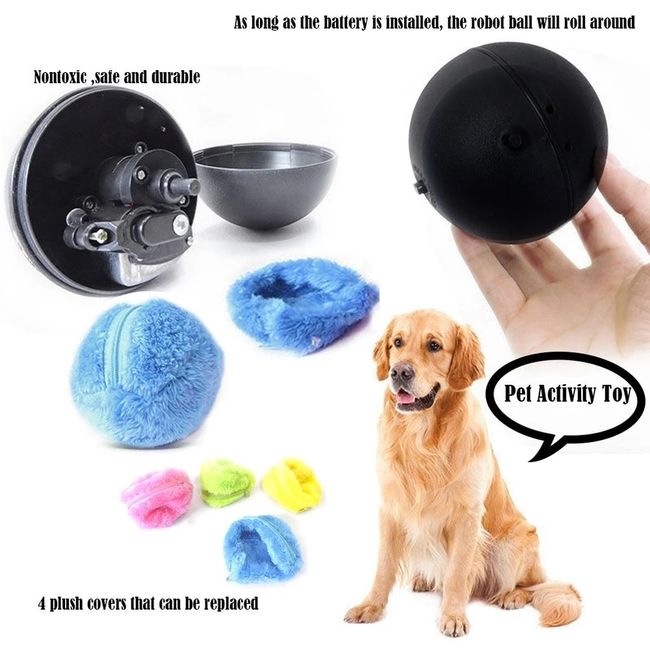Automatic Rolling Dog Toys Smart Electric Dog Ball Toys