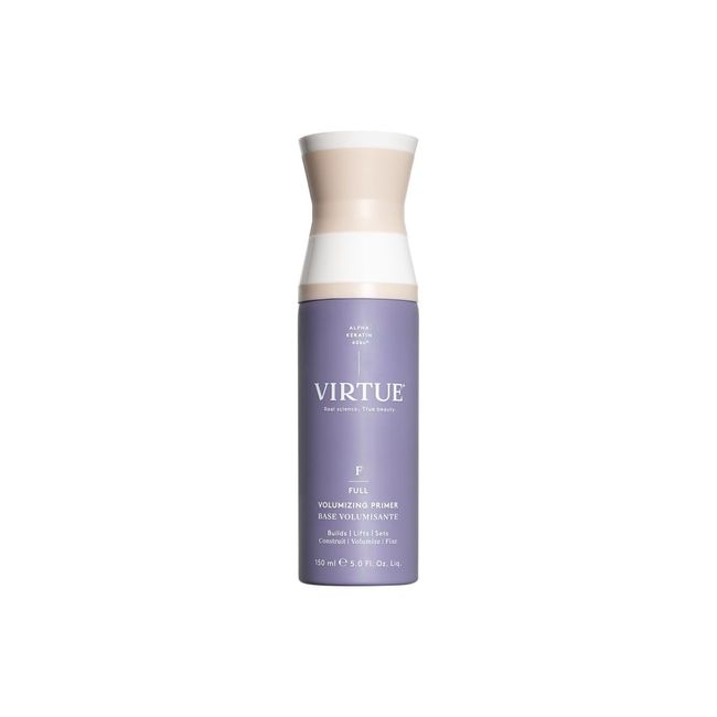 VIRTUE Volumizing Primer 5 FL OZ | Alpha Keratin Builds, Lifts, Volumizes Hair | Sulfate Free, Paraben Free, Color Safe, Vegan