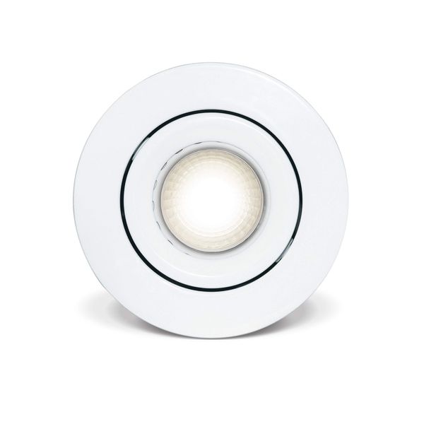 Luceco Adjustable Fire Rated GU10 Downlight, White