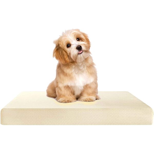 100% Visco Elastic Cool Gel Memory Foam Off-Cut for Dog Beds and Cushions Certified Foam Supportive, Pressure Relief Temperature Sensitive & Pain Relief (75 x 27 x 2)