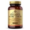 Solgar Vitamin E 134 mg 200 IU Mixed d-Alpha Tocopherol Tocopherols 100 Softgels