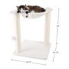 PETMAKER Cat Tree and Scratcher- Two Sisal Scratching Posts, Hammock Style
