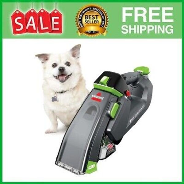 BISSELL Pet Stain Cordless Eraser, Lightweight Portable Carpet Cleaner, 3180