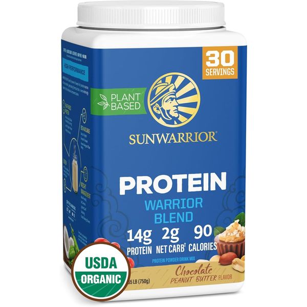 Sunwarrior Vegan Protein Chocolate Peanut Butter- 750g