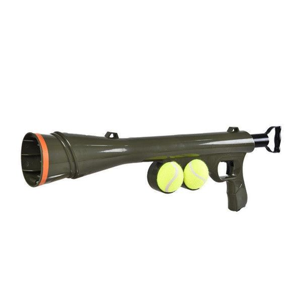 Automatic Tennis Ball Launcher: Shoot And Fetch For Tennis Pets - Black