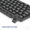 Basic Keyboard and Mouse,Rii RK203 Ultra Full Size Slim USB Basic Wired Mouse and Keyboard Combo Set with Number Pad for Computer,Laptop,PC,Notebook,Windows and School Work(1 Pack)