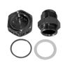 Moroso 22635 Positive Seal Fitting -12AN, Blue