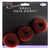 VFM - Small Brown Hair Donuts - Glamour Studio (3 Pack)