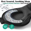Weighted Eye Mask for Sleeping, Blackout 3D Contoured Sleep Mask with Adjustable