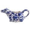 Burleigh Blue Arden Pattern Cow Creamer
