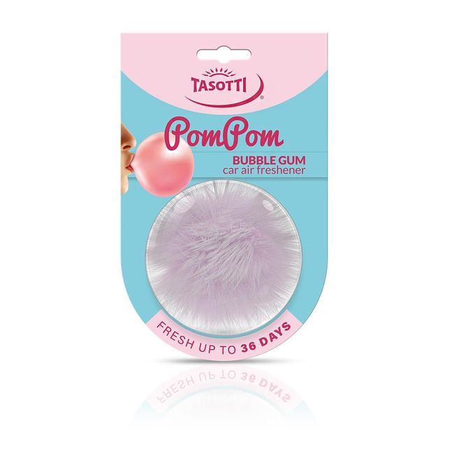 Tasotti Pom Pom (Bubble Gum) Tatlı Sakız Aromalı Ayna Altı Asma Koku